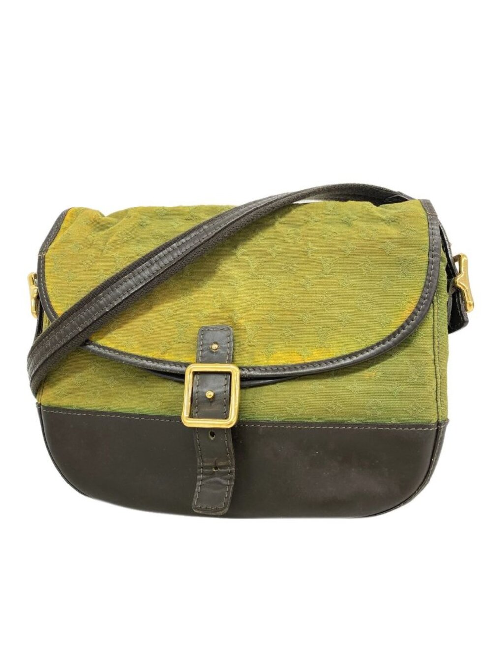 Louis Vuitton Shoulder Bag Monogram Mini Belanger Khaki